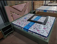 bed set / king size bed / double bed / wooden bed / poshish bed / bed