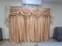 Beautiful Slightly use 2 pieces curtains/ Luxury curtains