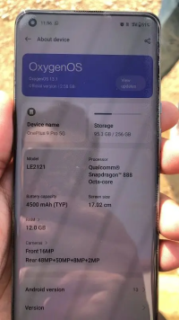OnePlus 9 Pro / 12-256gb (With Charger)