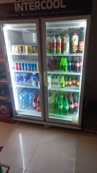 Veroline double door chiller along with user manual book