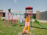 IRON & PLASTIC SLIDES INDOOR ' Play Areas Swings, Slides, Trampolines