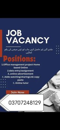 online jobs/full time/part time/simple typing jobs for boys and girls