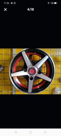 Imported Alloy Rim 12to15 size Alto,Mehran,Coure,belta,Liana etc.