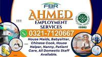 Maids / House Maids / Chef / House Cook / Baby Sitter maid available