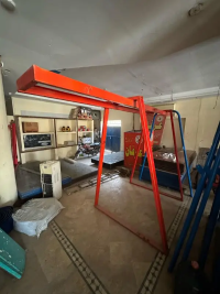 concrete mixture machine / winch machine lift / cargo lift / crane