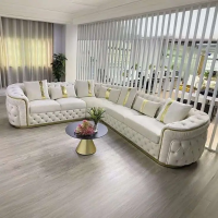 6 seater sofa set/wooden sofa/L shape sofa/corner sofa/modern sofa