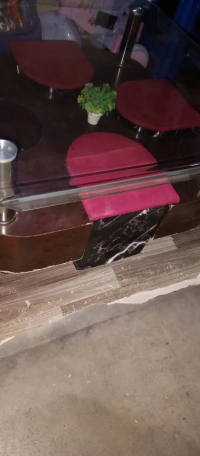 center table with 4 stools