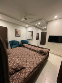 1 Bed Brand New Furnished Apartment Available For Rent in Zarkon Heights G15 Islamabad