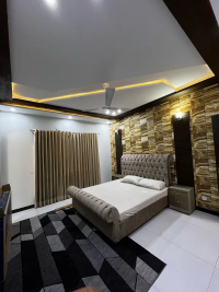 Upper Portion of 10 Marla Furnished House Available For Rent In Gulbahar Block Sector C Bahria Town Lahore