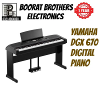 Yamaha DGX-670 Portable Grand Piano available Boorat official outlet