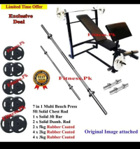 Home Gym Setup| bench press|Weigh plates|Dumbbell rods